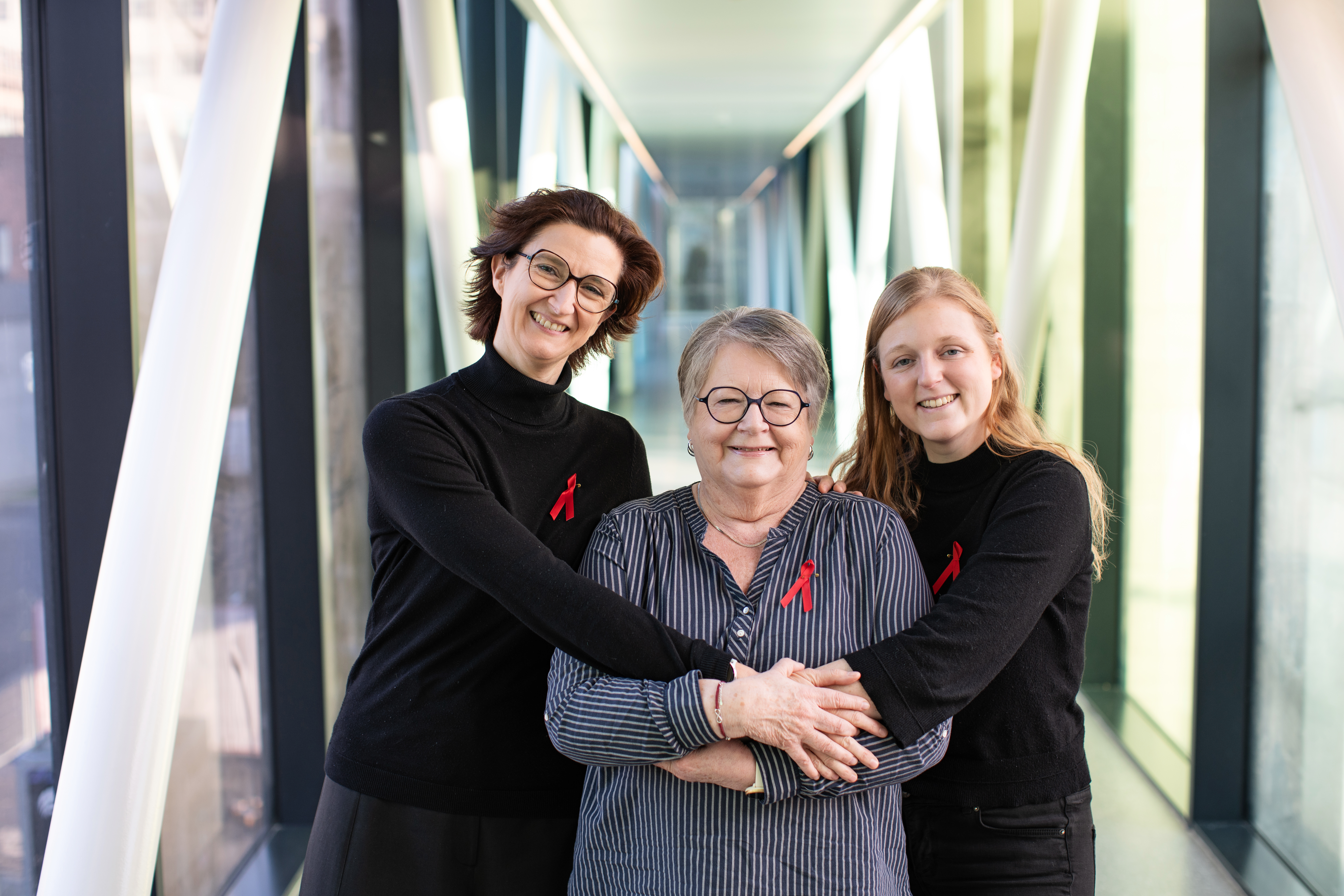 Sabine Allard, Nadine en Thessa Laeremans 