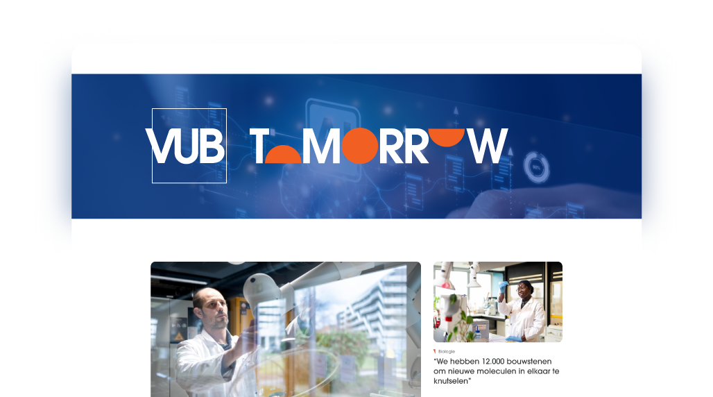 VUB Tomorrow Newsletter CTA